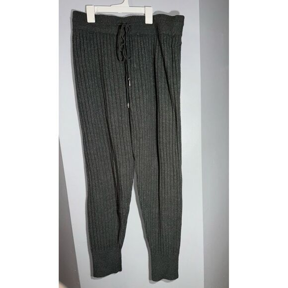Free People around the clock gray sweater joggers XL - Picture 1 of 6